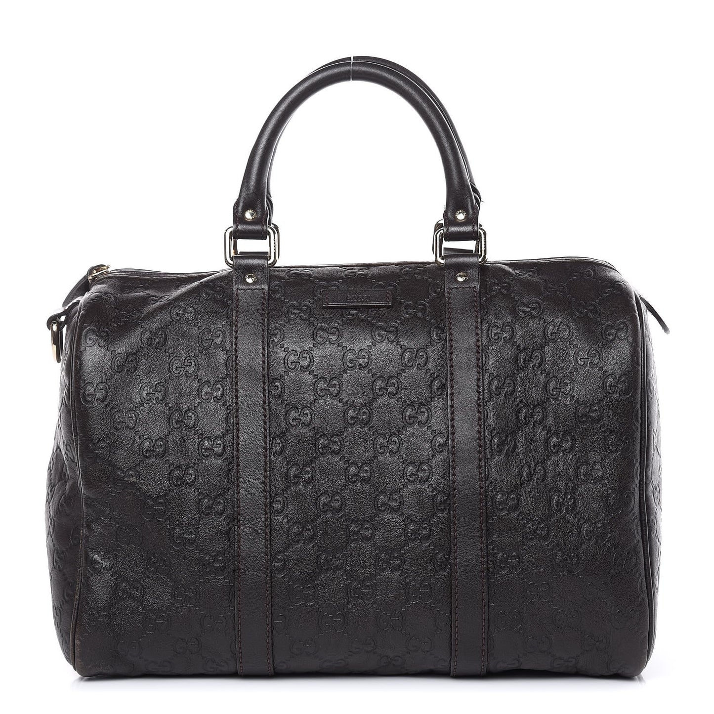 Guccissima Medium Joy Boston Dark Brown