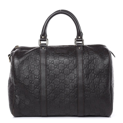 Gucci Guccissima Medium Joy Boston Dark Brown 1 of 19