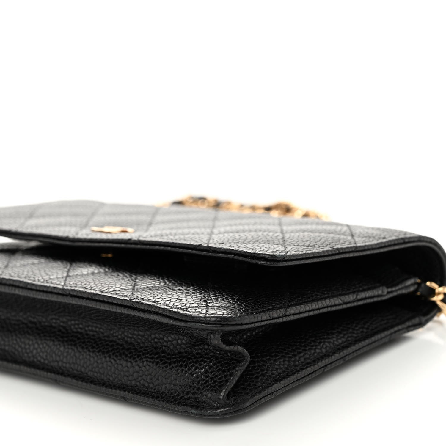 Chanel Caviar Quilted Wallet on Chain WOC Black 9 of 9