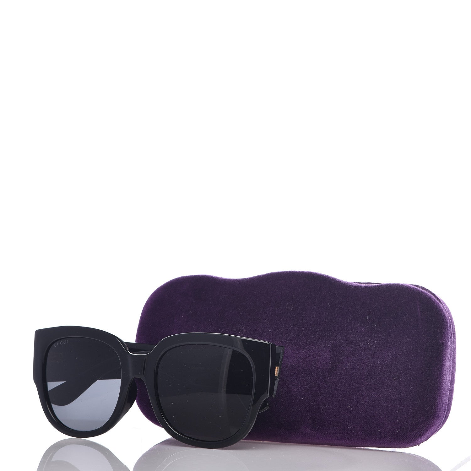Gucci Acetate Square Frame Sunglasses GG0141S Black 7 of 7