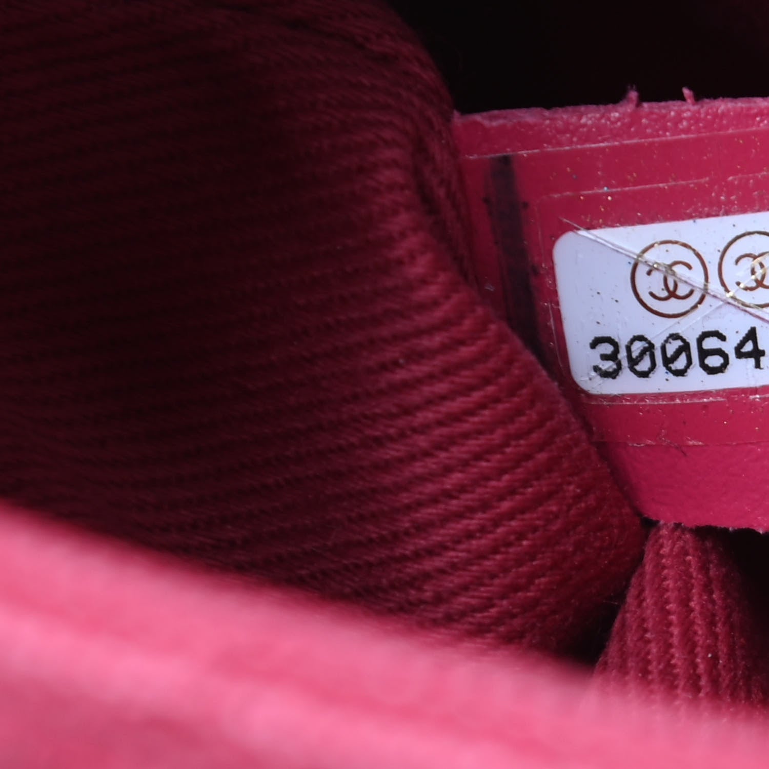 Chanel Caviar Quilted Mini Coco Handle Flap Fuchsia 9 of 10