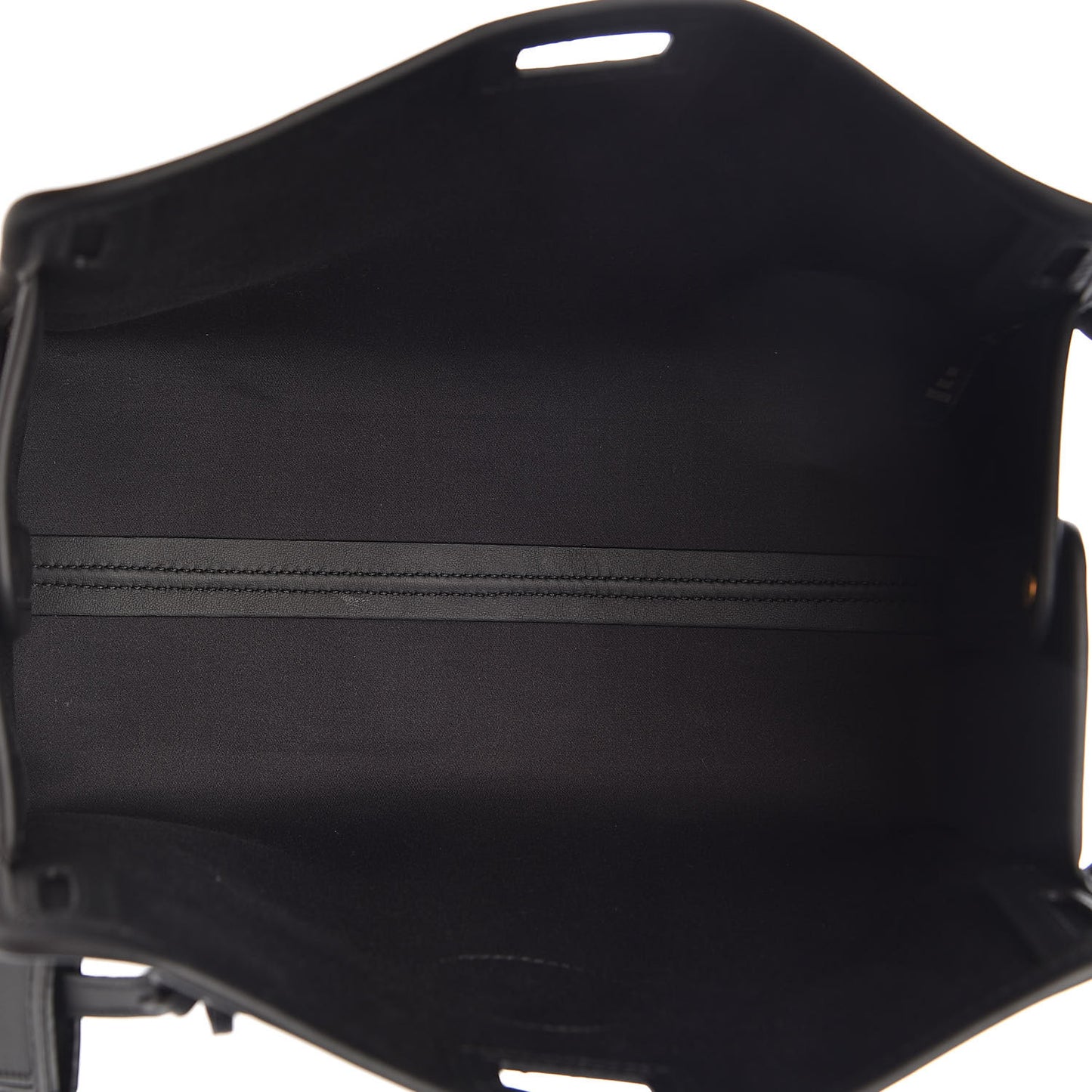 Glazed Fabric Vitello Century FF 1974 Stamp Patch Mini Peekaboo Defender Cover Mogano Panna Black