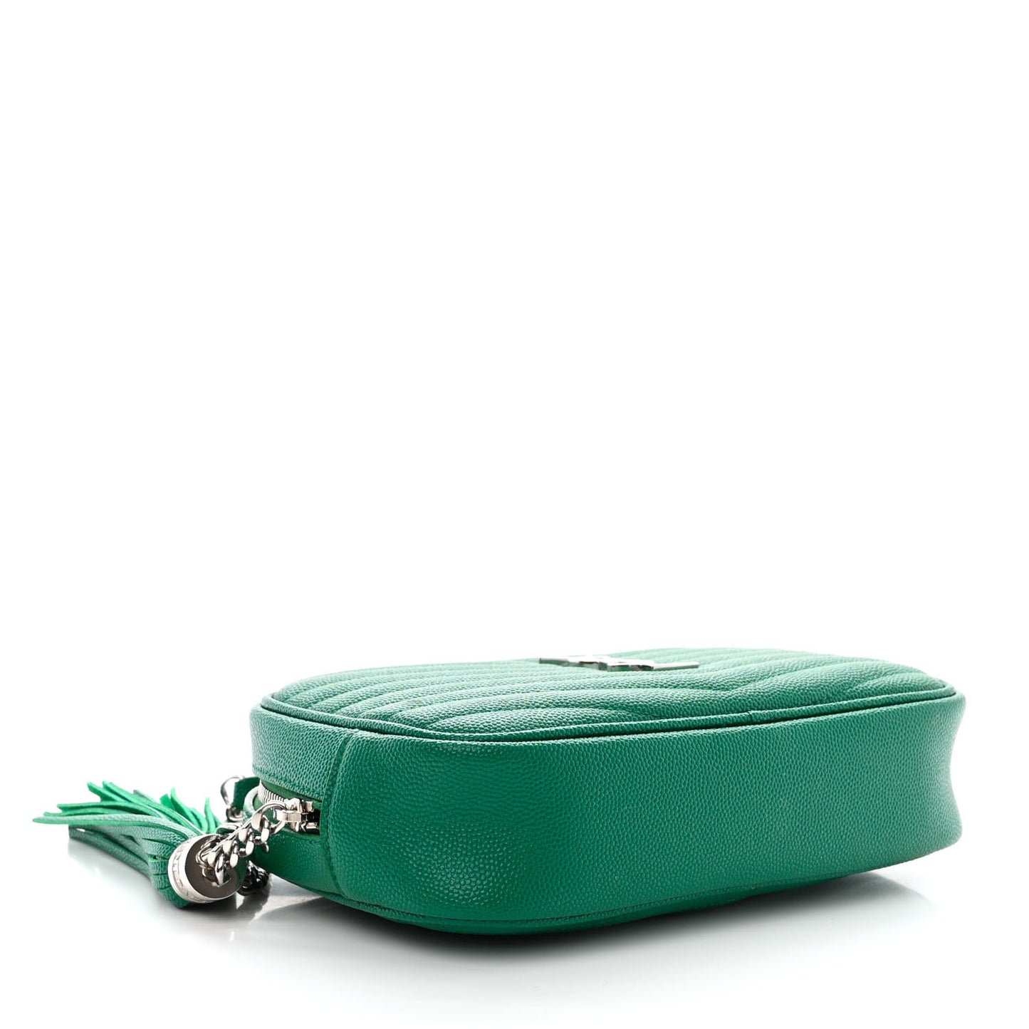 Grain De Poudre Matelasse Monogram Mini Lou Camera Bag Green Field