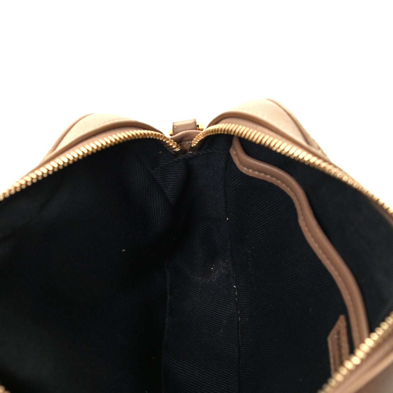 Burberry Lambskin Quilted Camera Bag Camel 12 of 12