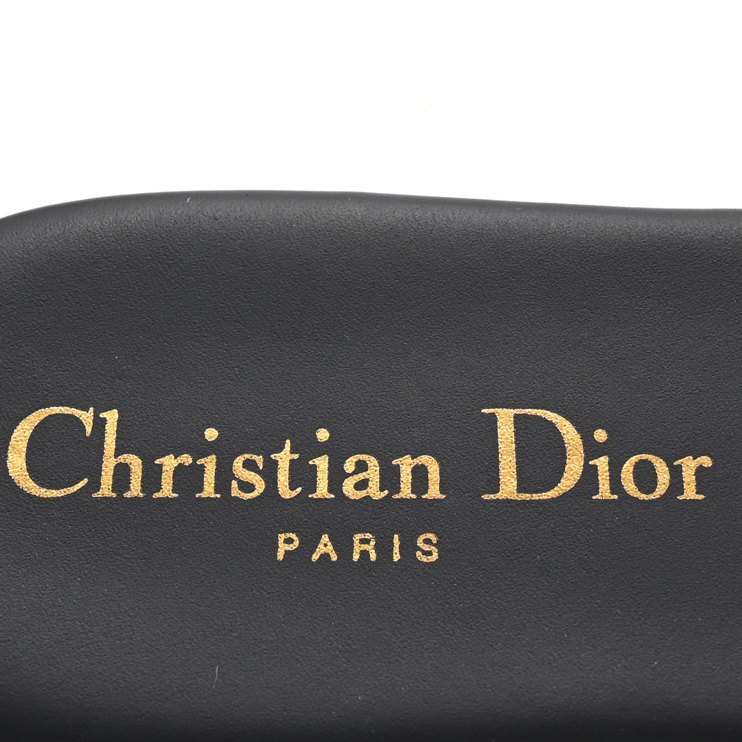 Christian Dior Canvas Embroidered Dway Mules Slide Sandals 35 Deep Blue 8 of 10