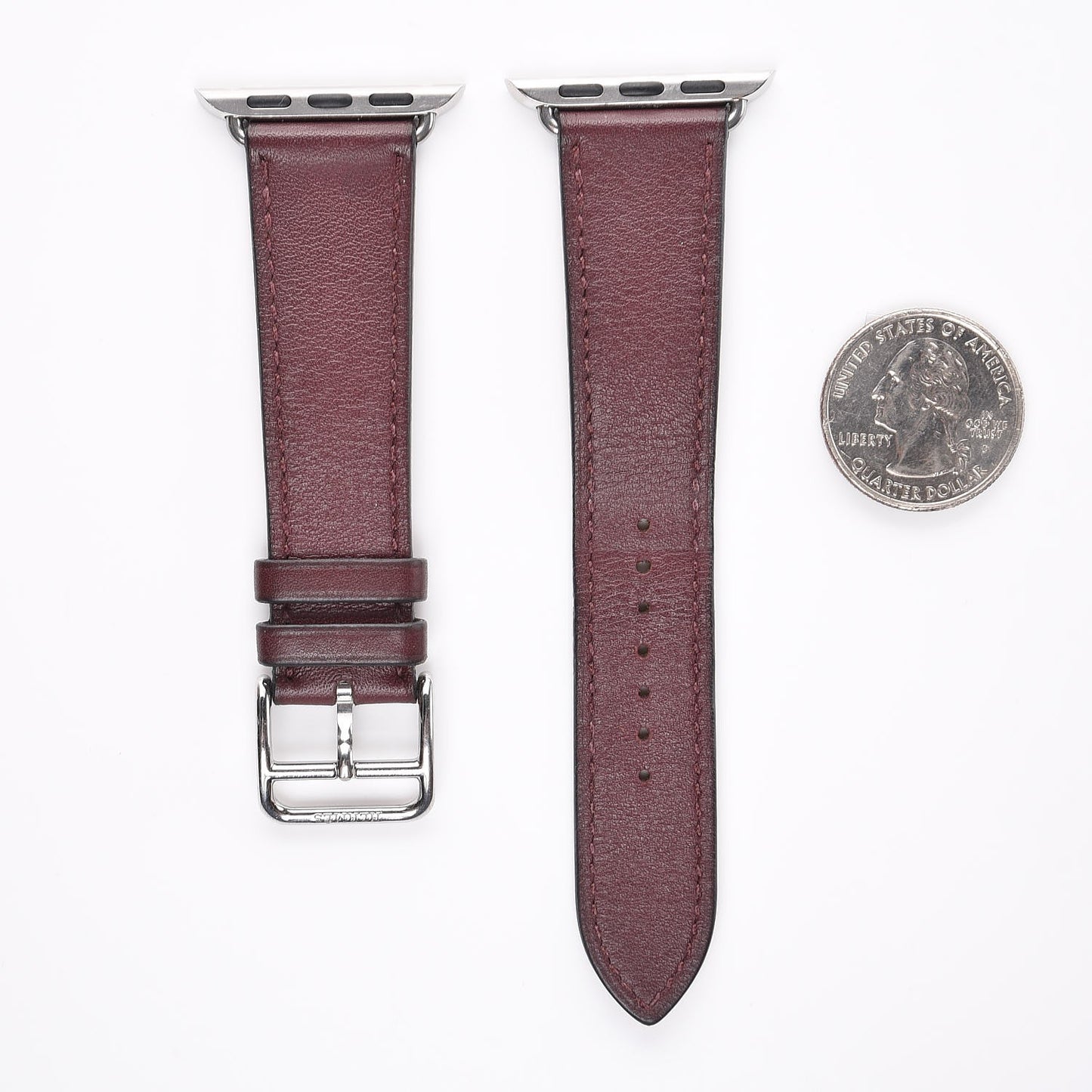 Swift 38mm Apple Watch Band Bordeaux