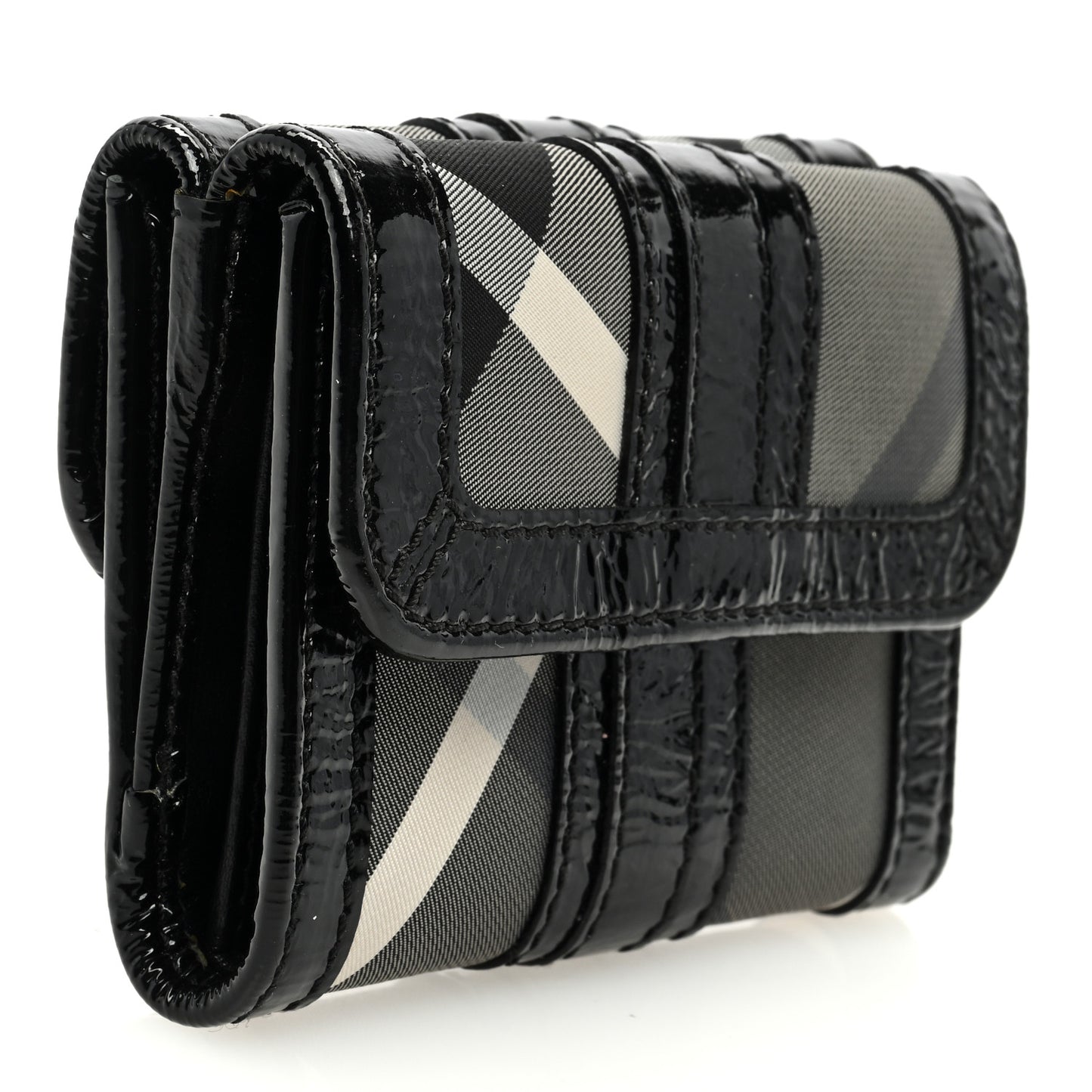 Patent Nova Check Wallet Black