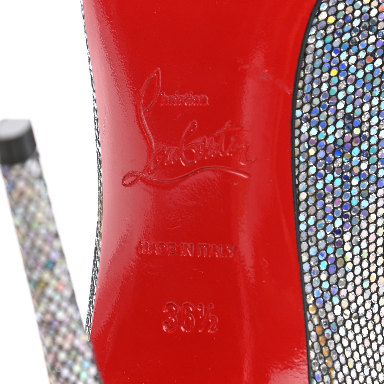 Christian Louboutin Glitter So Kate 120 Pumps 36.5 Disco Ball Multicolor 6 of 10