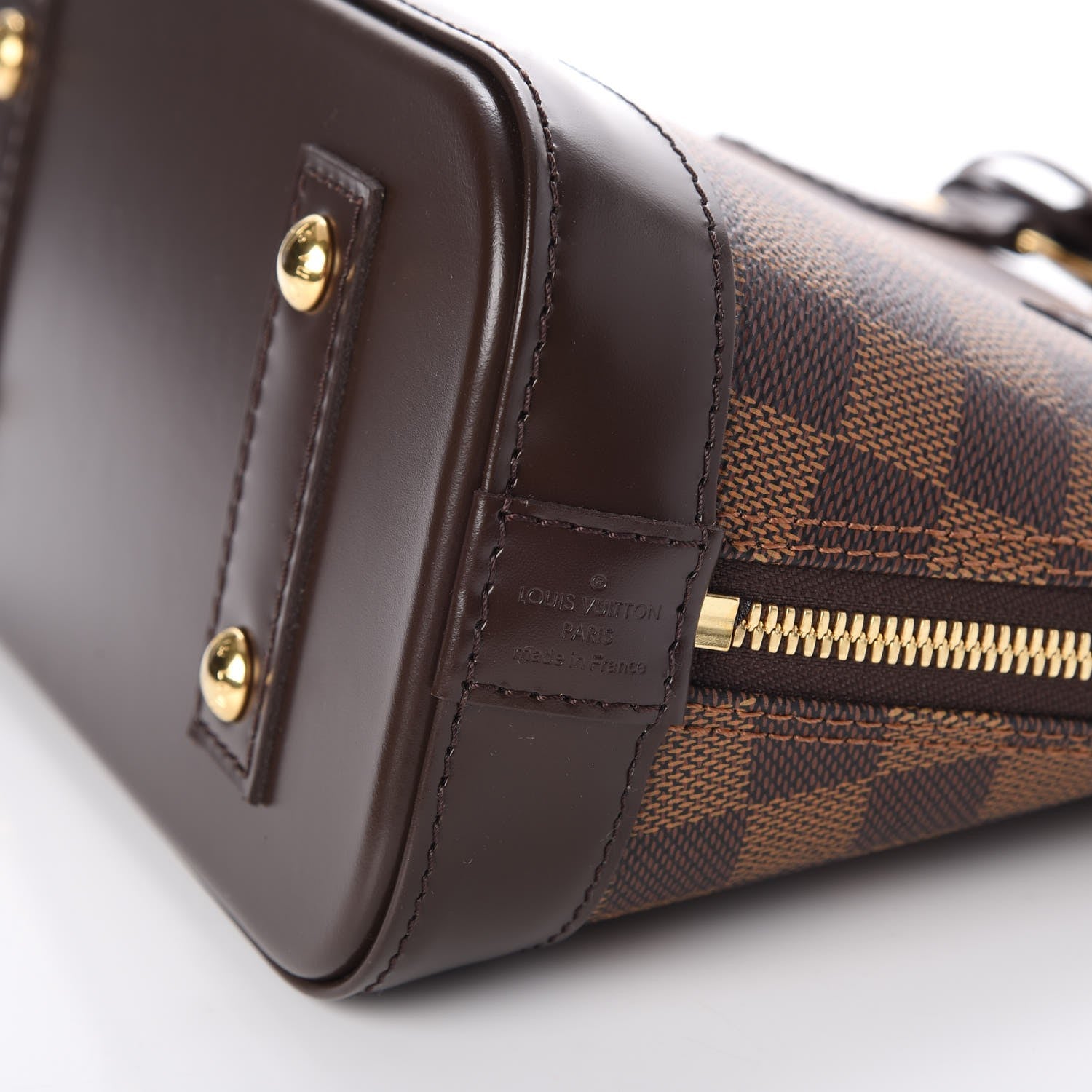 Louis Vuitton Damier Ebene Alma BB 6 of 9
