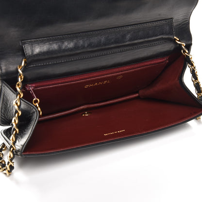 Chanel Lambskin Quilted Small Single Flap Black 5 of 10