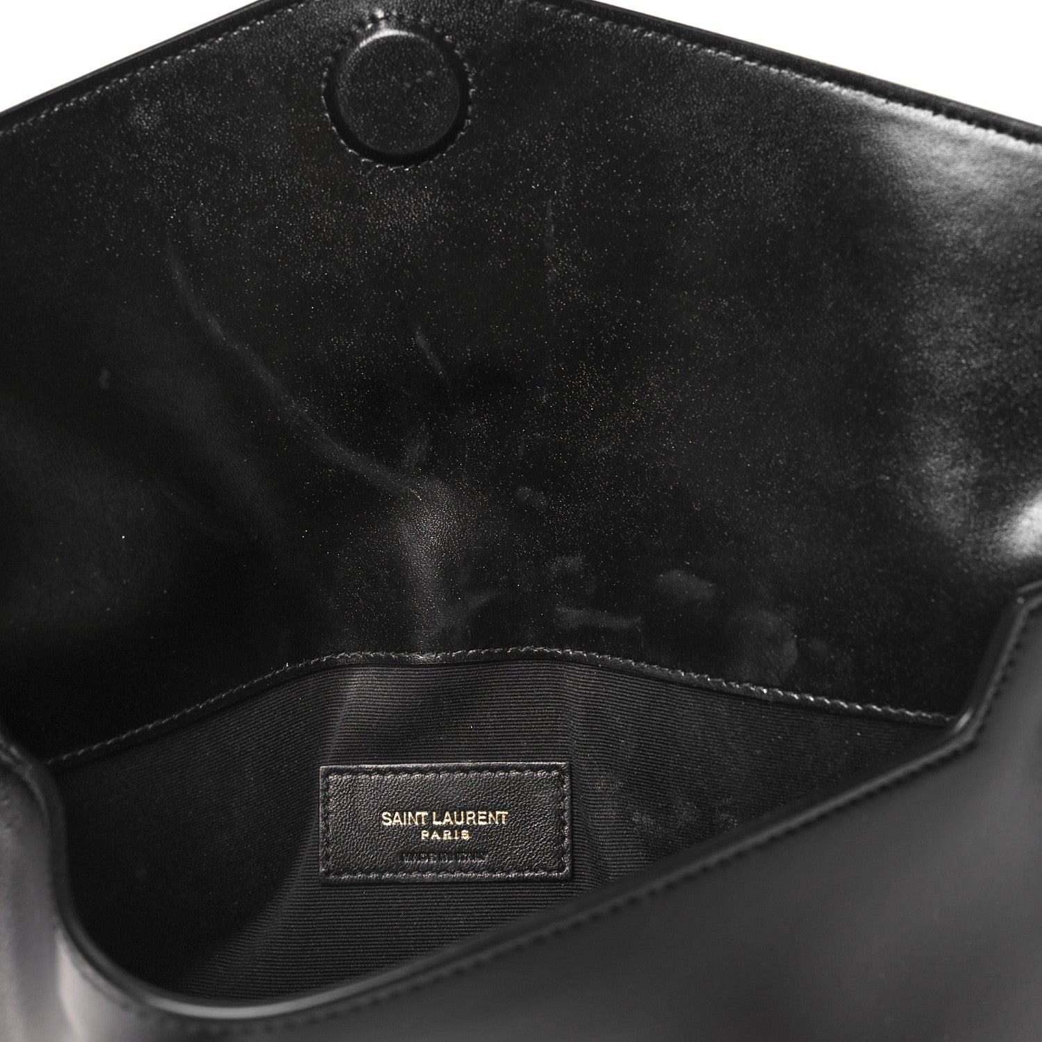 Saint Laurent Grain De Poudre Uptown Pouch Black 11 of 12