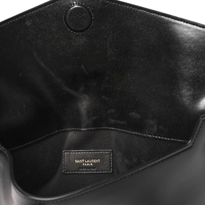 Saint Laurent Grain De Poudre Uptown Pouch Black 11 of 12