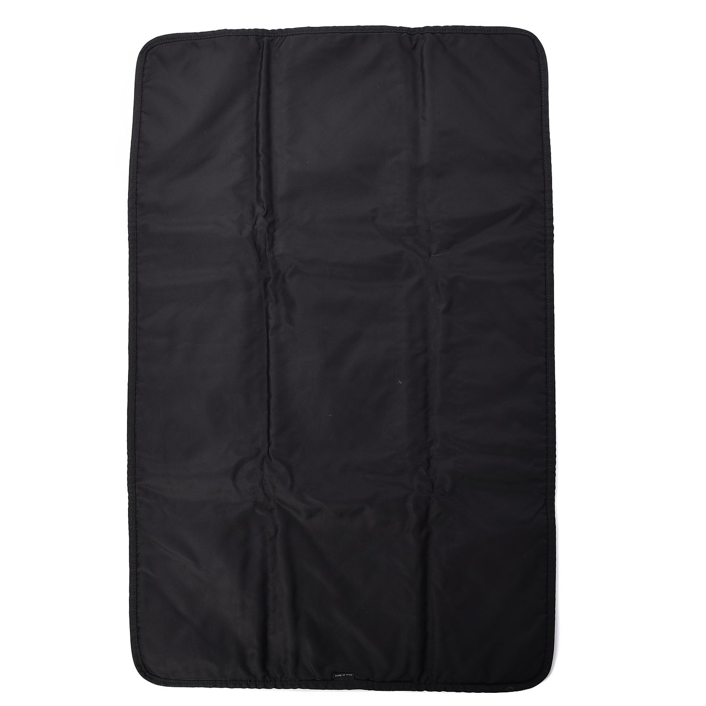 Tessuto Nylon Vela Diaper Bag Black