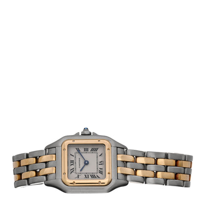 Cartier Stainless Steel 18K Yellow Gold 22mm Panthere Quartz Watch 2 of 5
