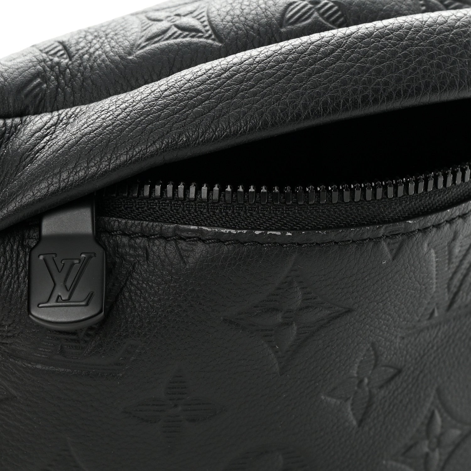 Louis Vuitton Calfskin Monogram Shadow Discovery Bumbag Black 10 of 11