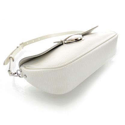 Louis Vuitton LOUIS VUITTON Epi Montaigne Clutch Ivory 4 of 8