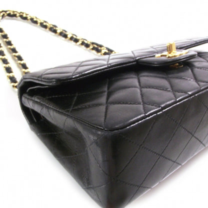 Chanel Lambskin Quilted Medium Double Flap Black 5 of 11
