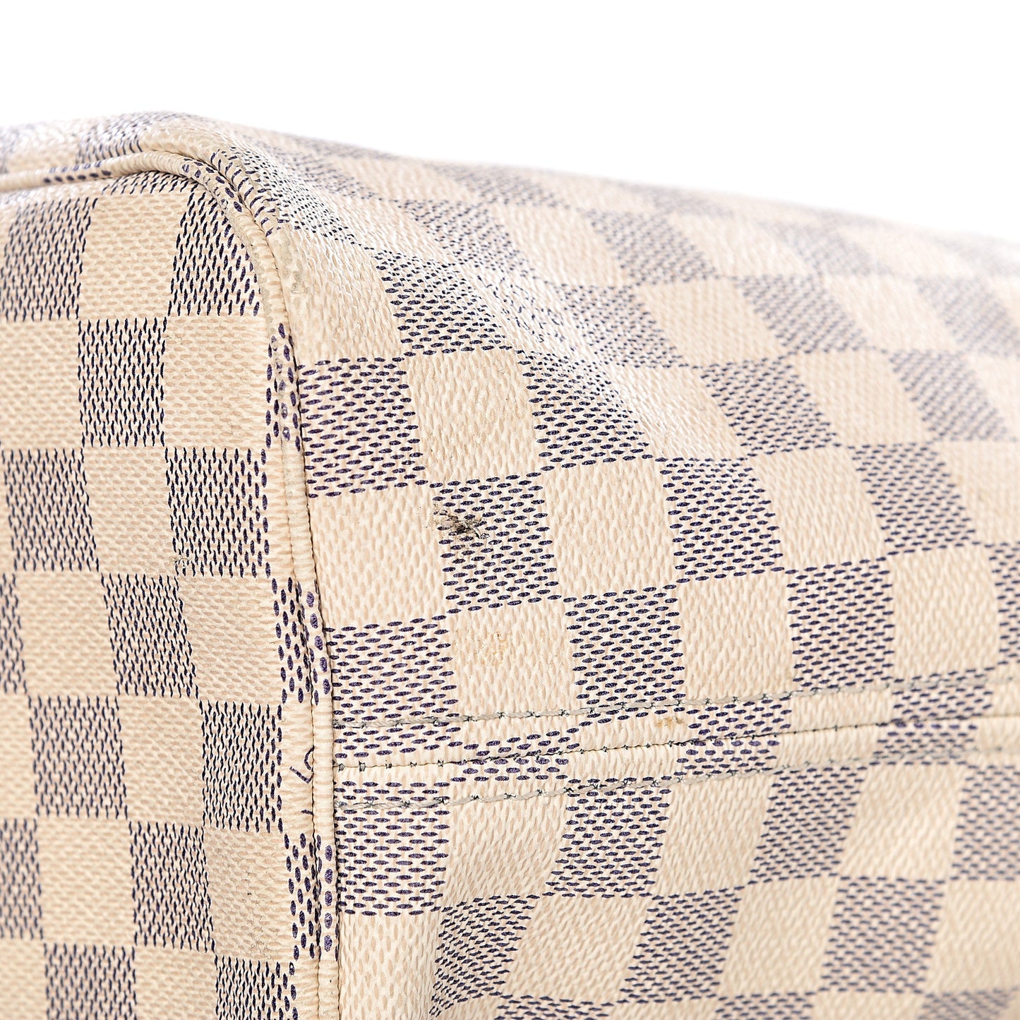 Damier Azur Neo Neverfull MM Rose Ballerine
