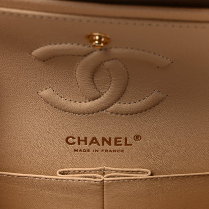 Chanel Caviar Quilted Small Double Flap Beige 6 of 10