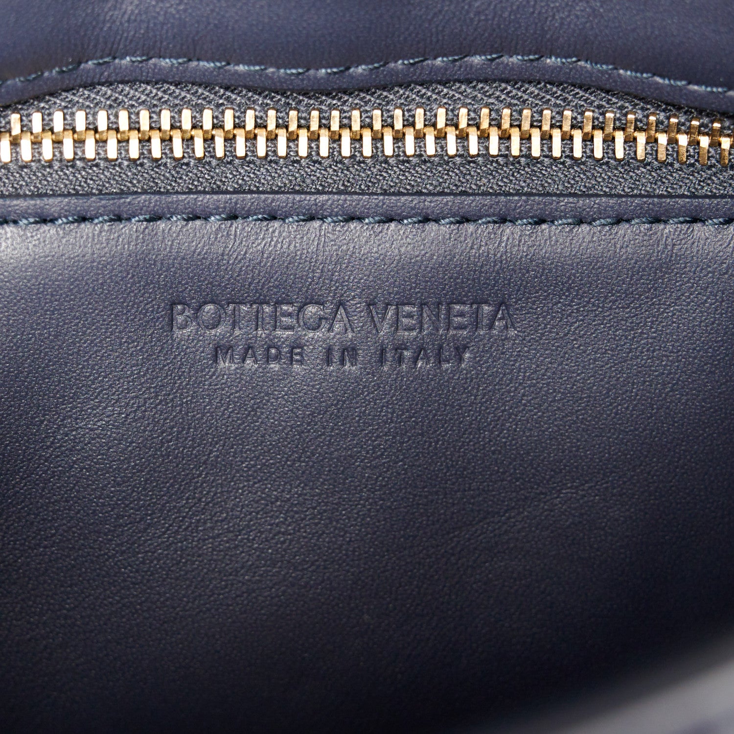 Bottega Veneta Nappa Maxi Intreccio Small Padded Cassette Crossbody Bag Deep Blue 6 of 11