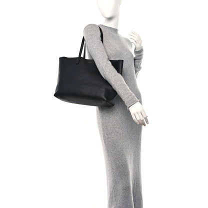 Saint Laurent Calfskin Large Shopping Tote Black 2 of 12