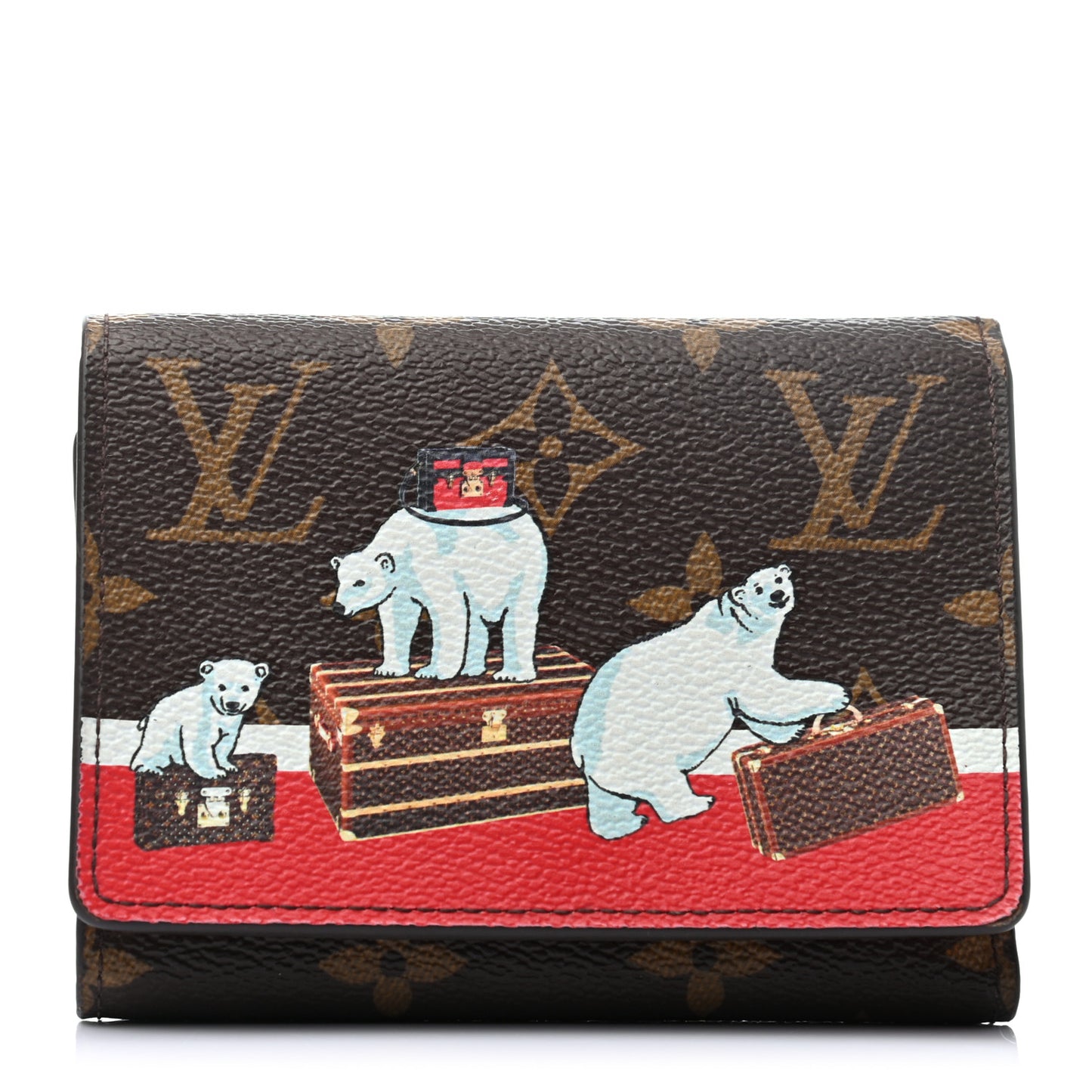 Monogram 2017 Christmas Animation Victorine Wallet