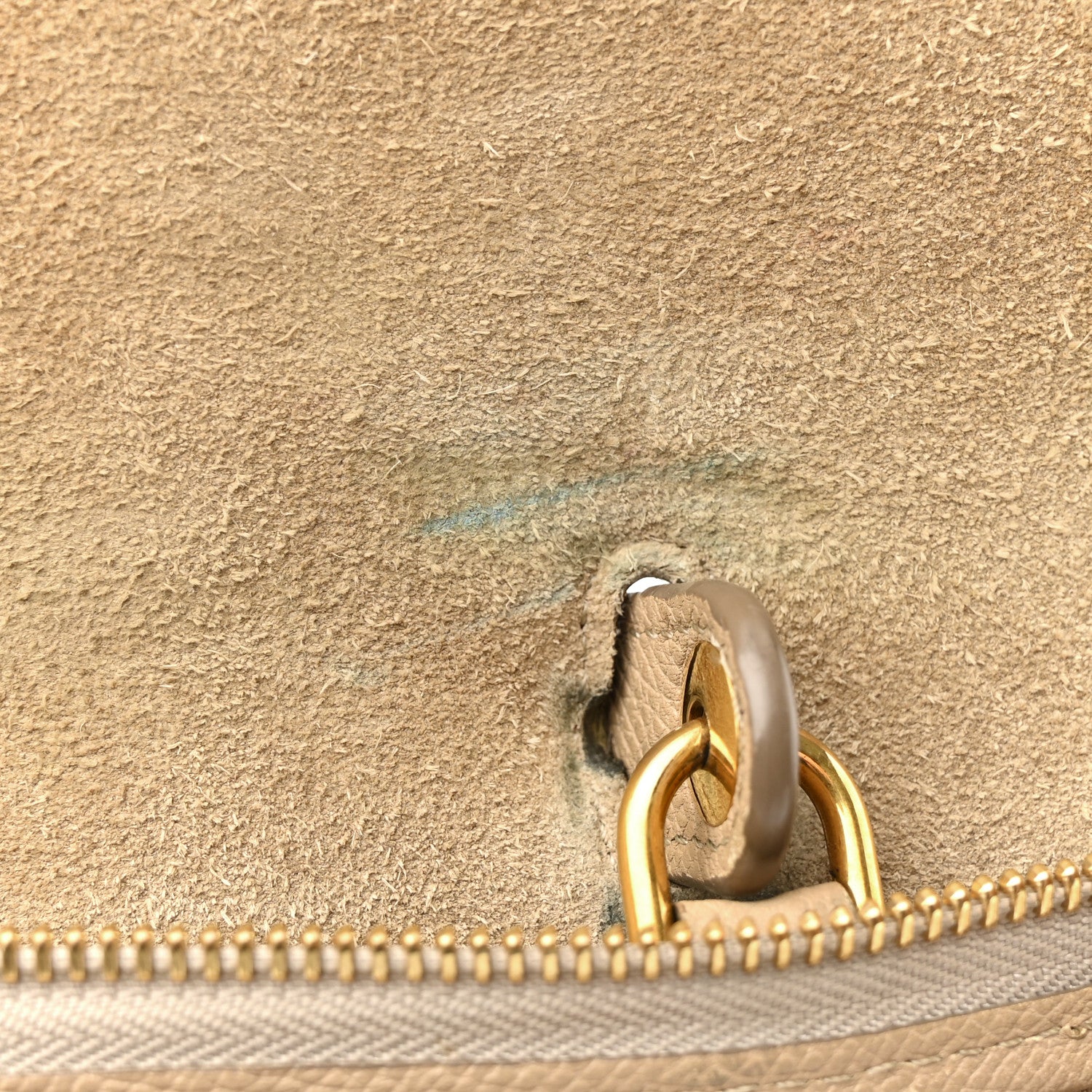 Celine Grained Calfskin Mini Belt Bag Light Taupe 16 of 22