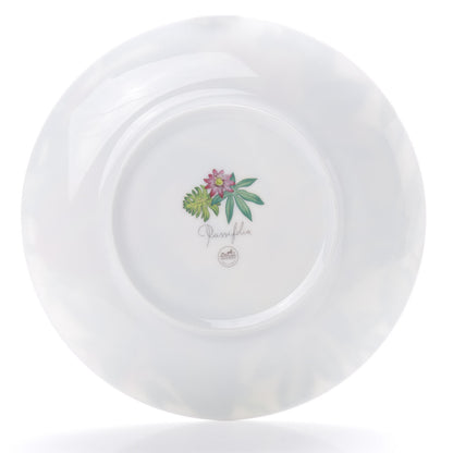Hermes Porcelain Passifolia Dessert Plate N°2 Set of 2 4 of 6