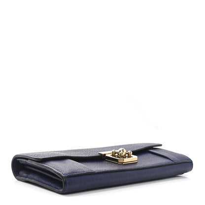 Chloe Goatskin Elsie Long Wallet Purple 4 of 8