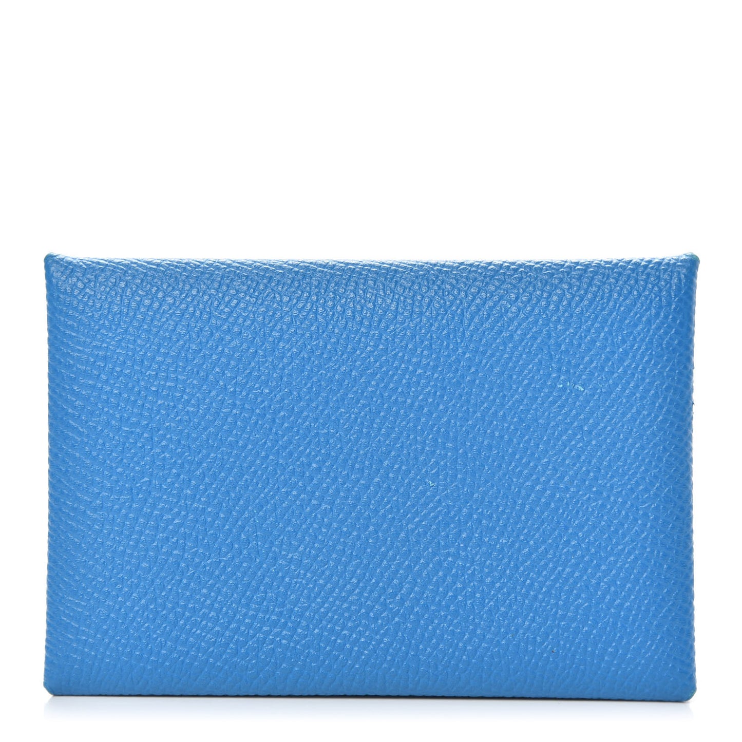 Epsom Calvi Card Case Bleu Zanzibar