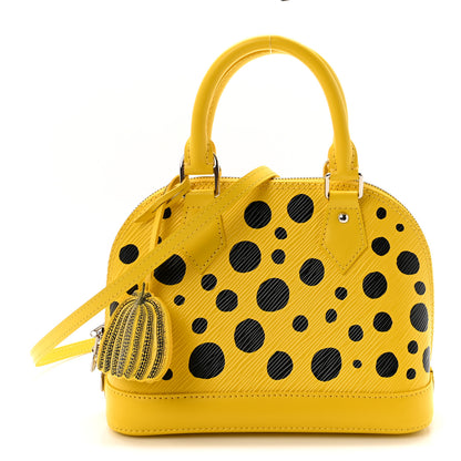 Louis Vuitton LV X YK Epi Alma BB Yellow Black 1 of 10