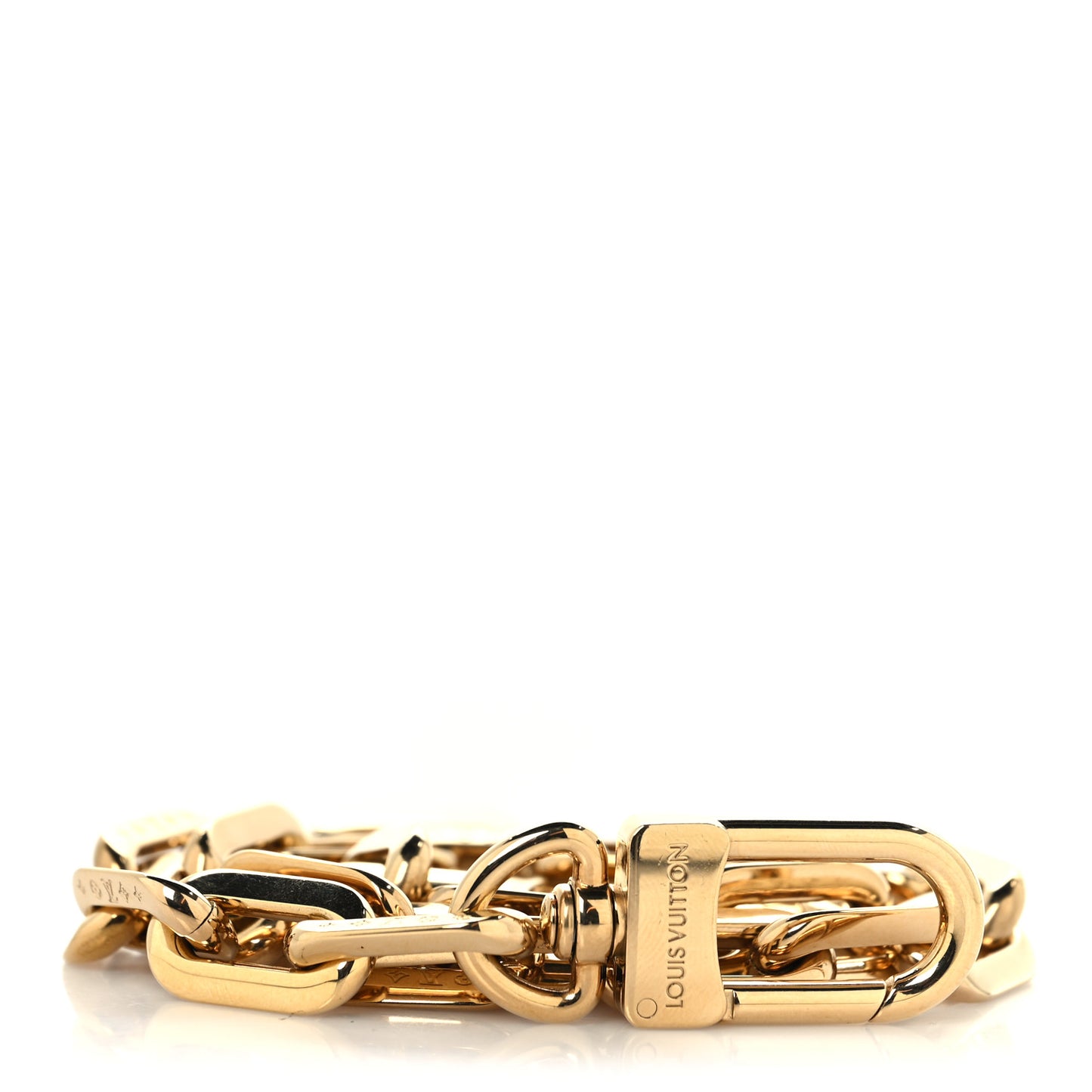 Metal Coussin PM Chain Strap Gold