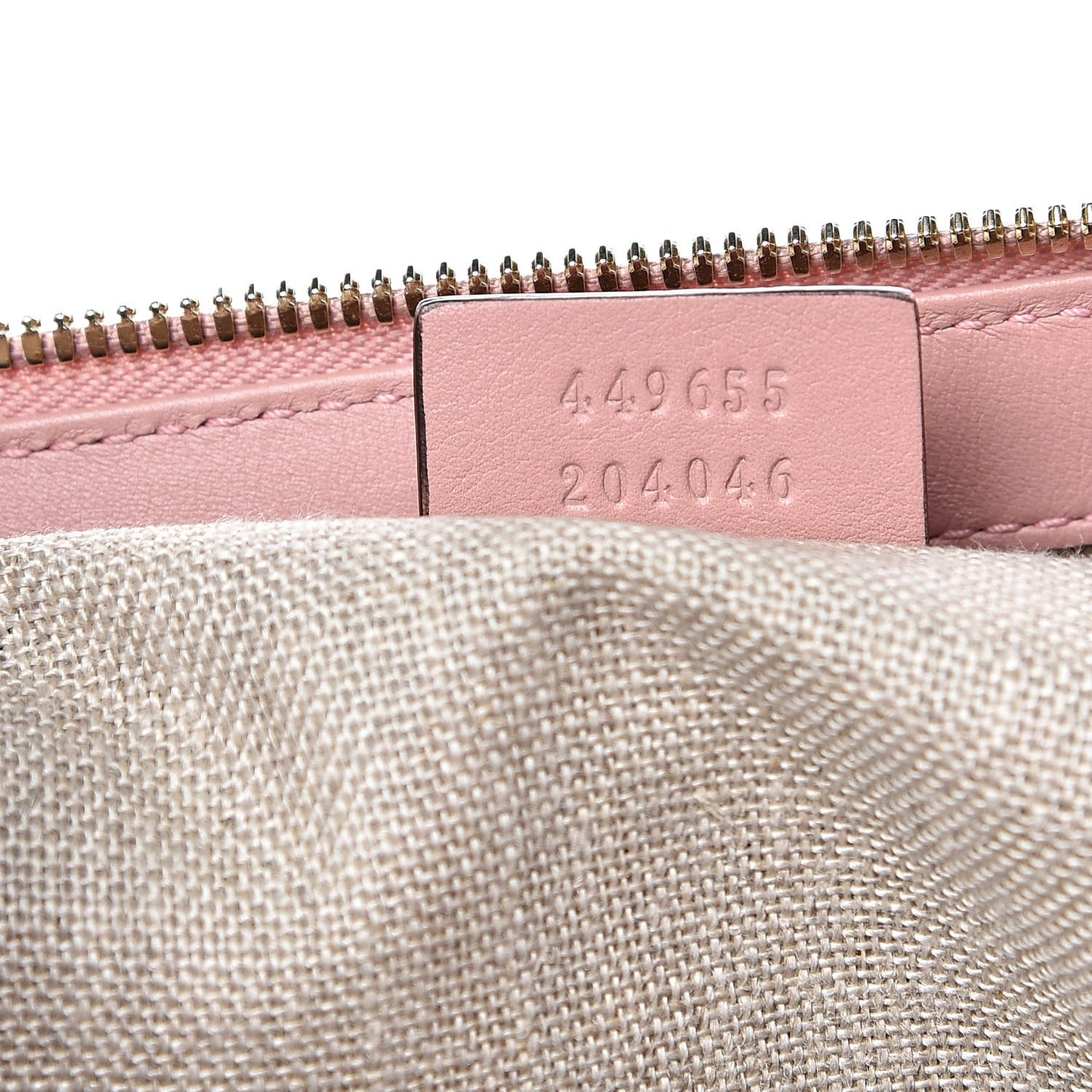 Soft Microguccissima Medium Zippered Satchel Soft Pink