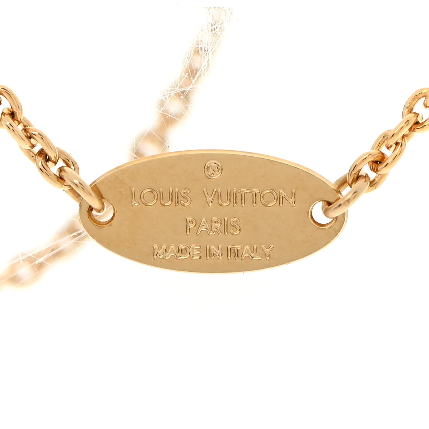 Louis Vuitton Brass Flower Full Bracelet Gold 4 of 6