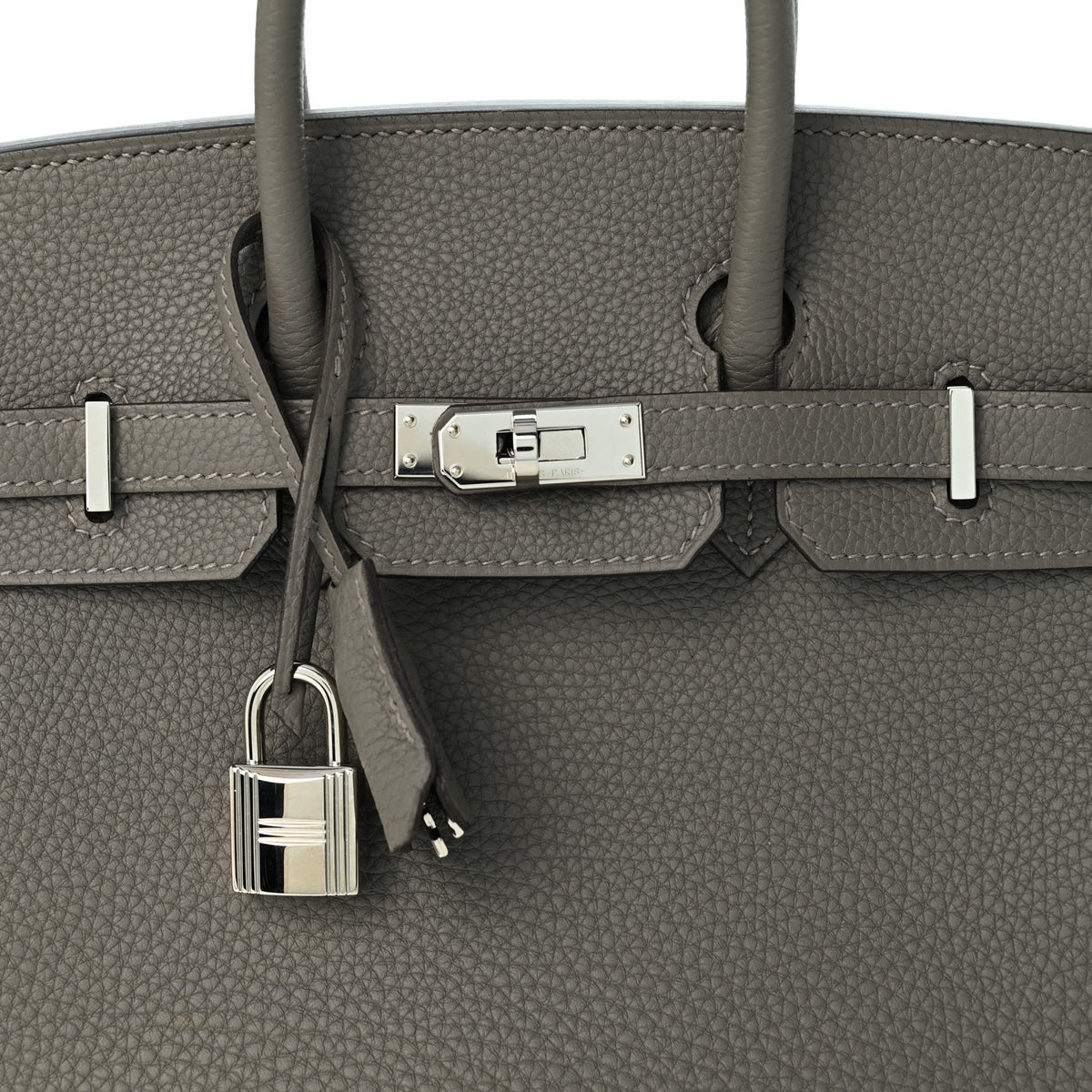 Hermes Togo Birkin 25 Gris Meyer 8 of 14