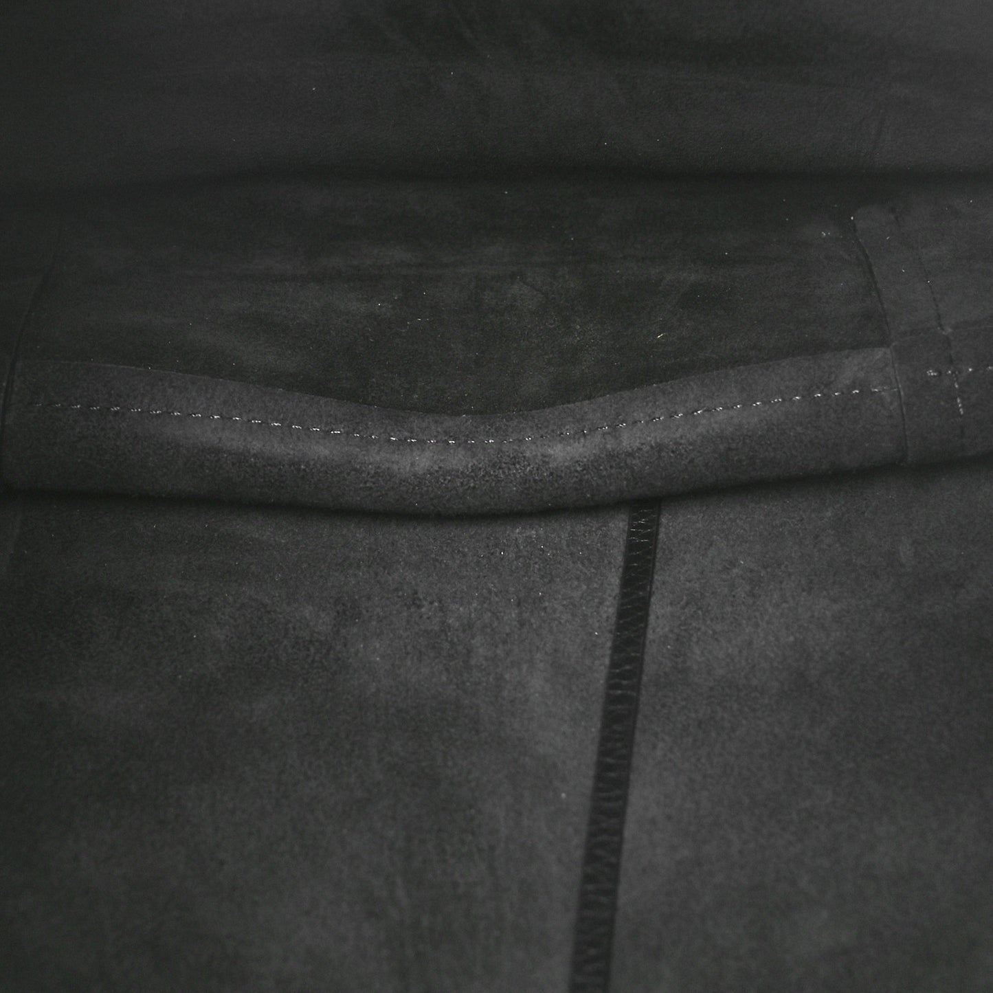 Grained Calfskin Medium N/S Park Tote Black