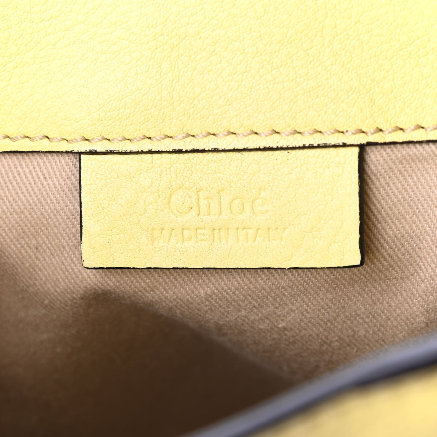Suede Calfskin Mini Faye Backpack Lemonade