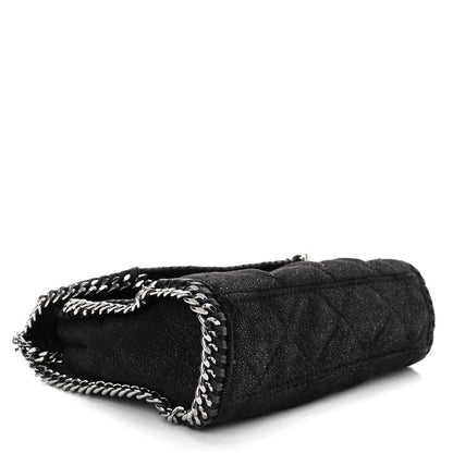 Stella McCartney Shaggy Deer Quilted Mini Falabella Tote Black 4 of 10