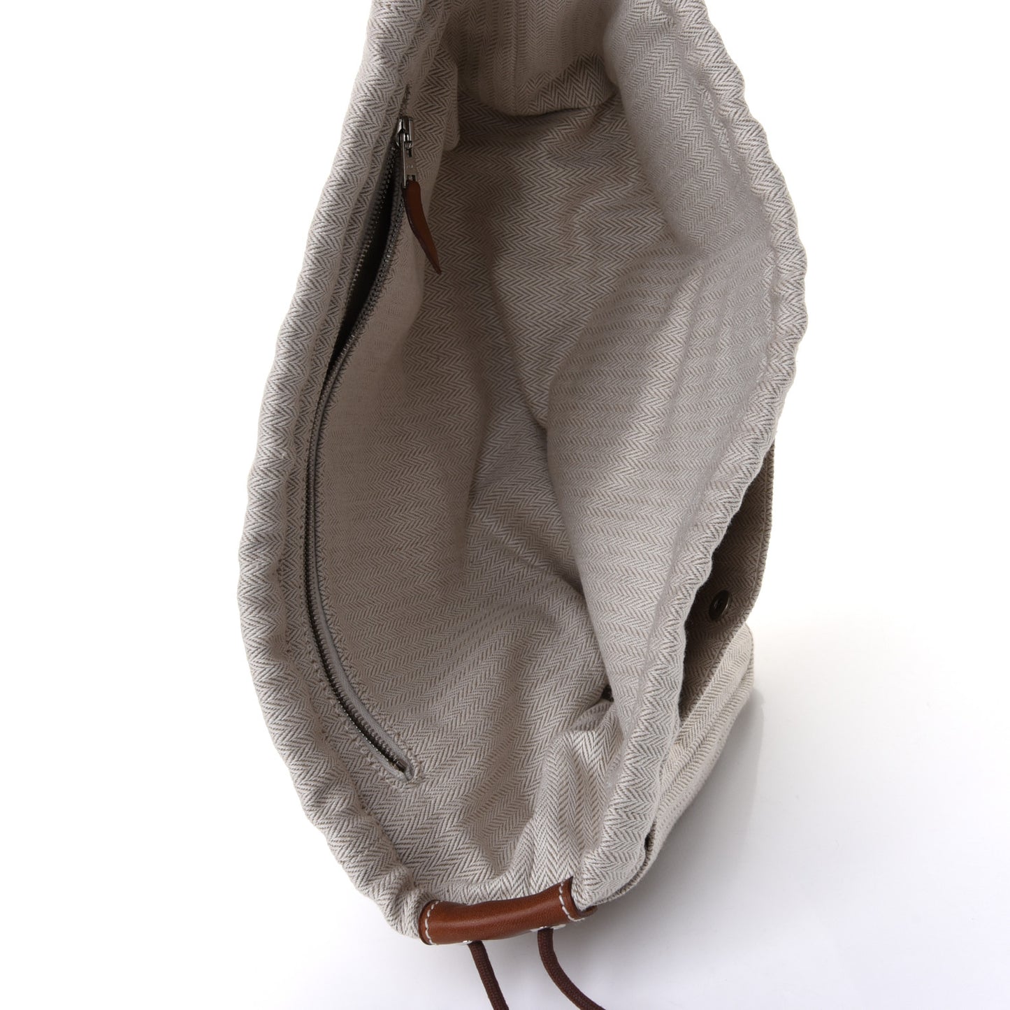 Canvas Barenia Fourbi 25 MM Pouch Naturel Fauve