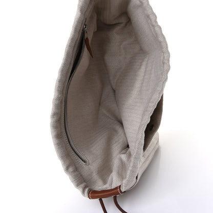 Hermes Canvas Barenia Fourbi 25 MM Pouch Naturel Fauve 4 of 4