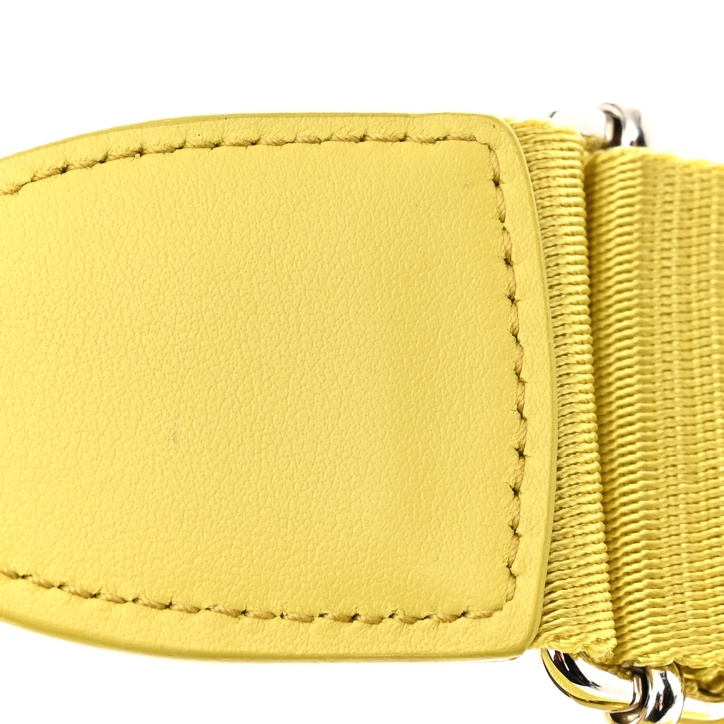 Yarn Raffia Effect Crochet Triangle Shoulder Bag Giallo