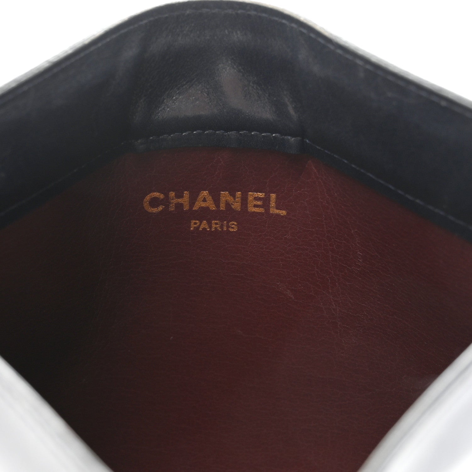 Chanel Lambskin CC Clutch BLACK 6 of 12