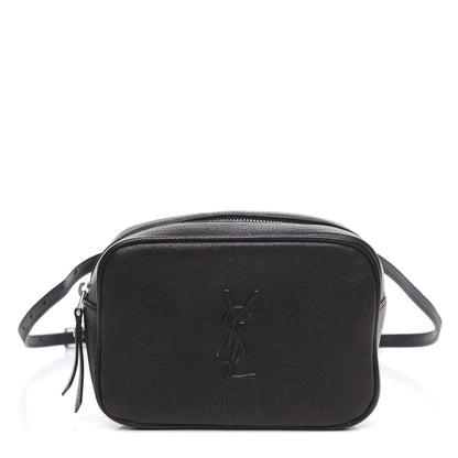 Saint Laurent Lambskin Monogram Lou Belt Bag Black 1 of 13