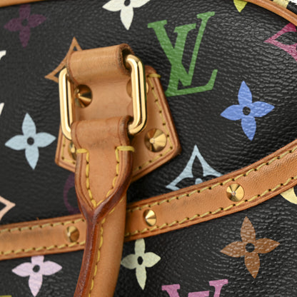Louis Vuitton Monogram Multicolor Trouville Black 12 of 12