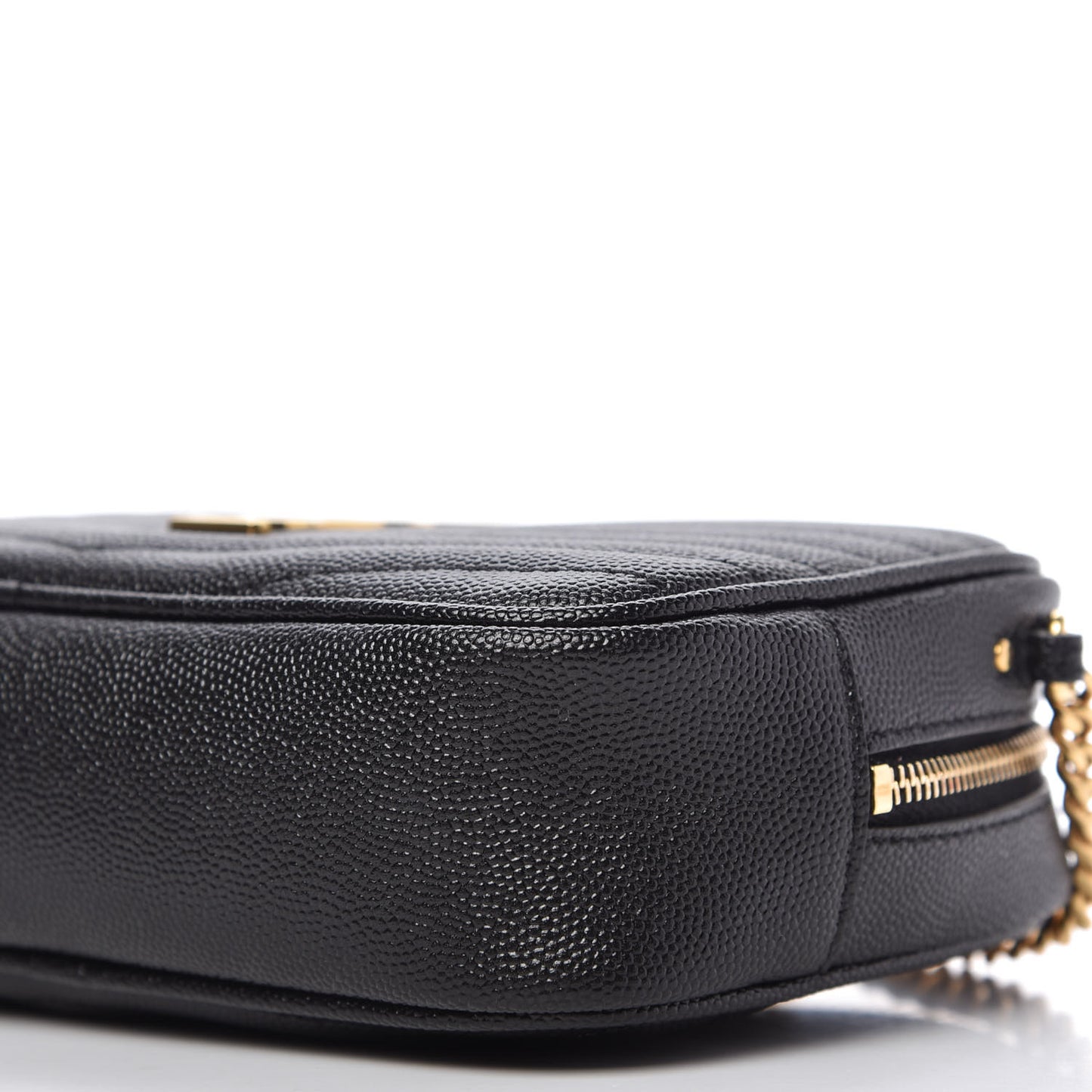 Grain De Poudre Matelasse Monogram Mini Lou Camera Bag Black