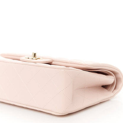 Chanel Caviar Quilted Small Double Flap Light Pink 12 of 13