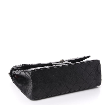 Chanel Aged Calfskin Quilted 2.55 Reissue 225 Flap Black 3 of 9
