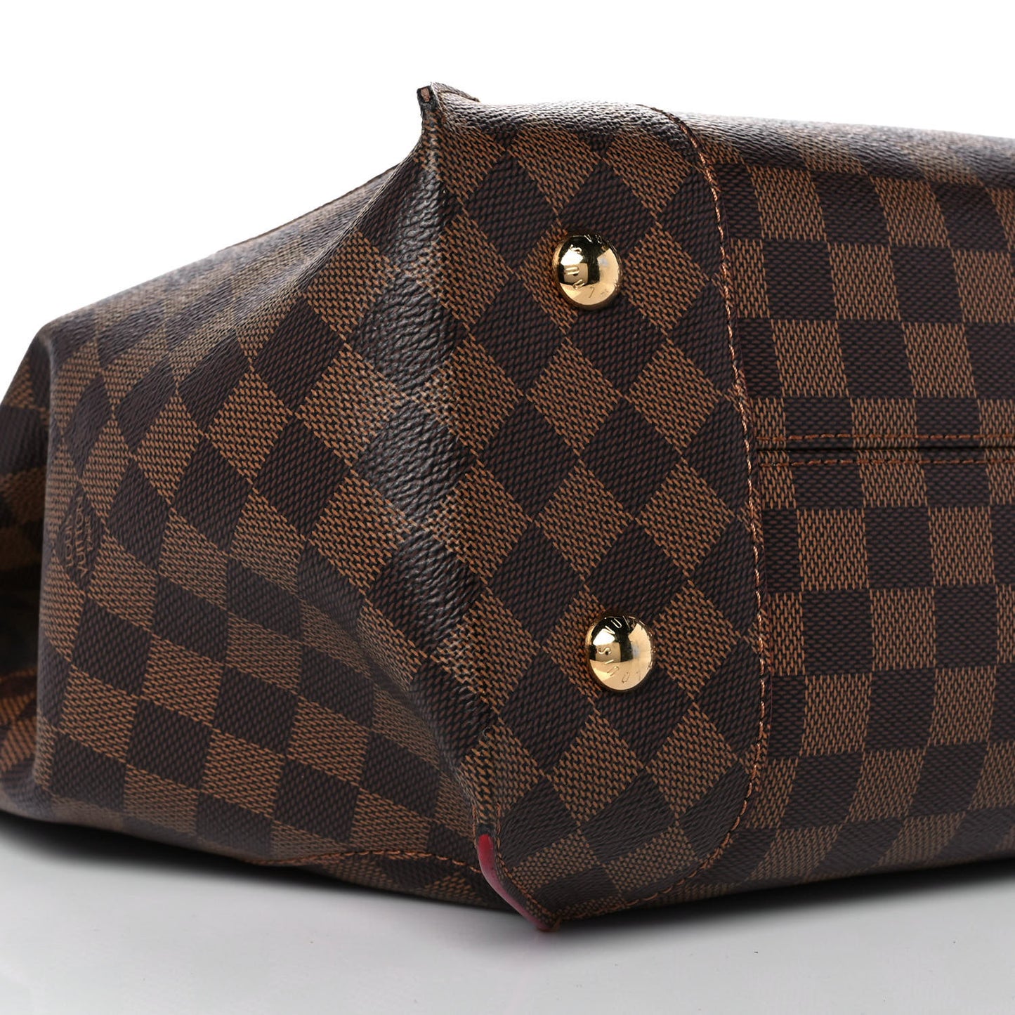 Damier Ebene Caissa Hobo Cherry