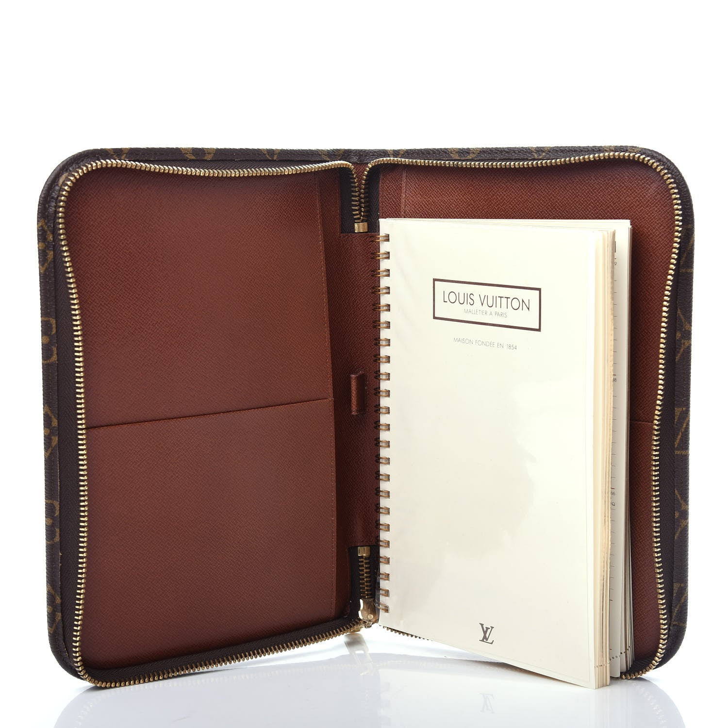 Louis Vuitton Monogram Zippy Agenda Cover 5 of 7