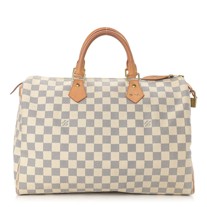 Louis Vuitton Damier Azur Speedy 35 1 of 15